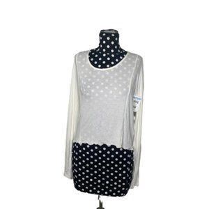 BP NWT Plus Size 2x Lettuce Hem Crop Top White